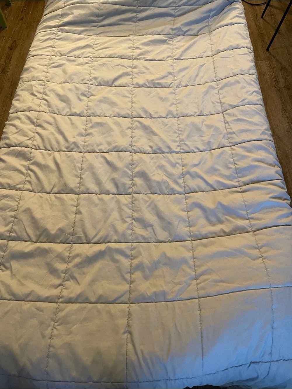 Room Essentials White Quilted Down Alternative Comforter